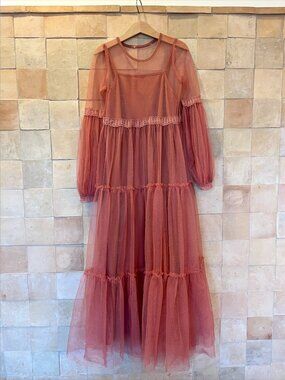 Joyfolie Mia Joy Pink *Super Glam* Tulle Dress - Size 7